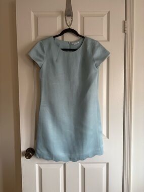 Club Monaco Scalloped Dress | Mint Green| Sz 2